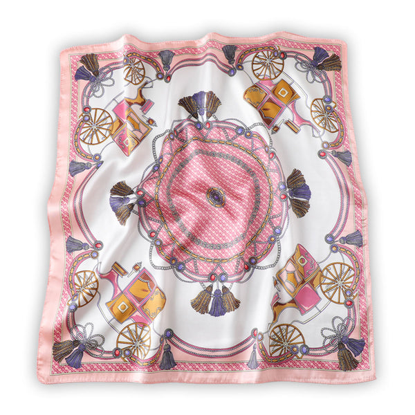Blush Pink Boho Scarf